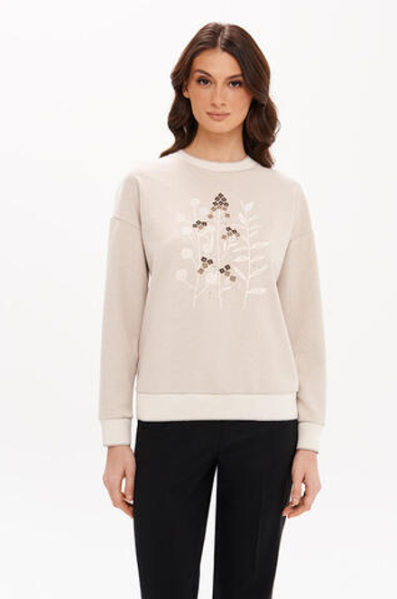 23371 Свитшот женский (бежевый)