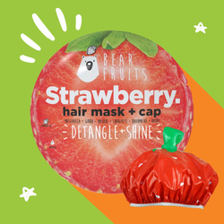 Bear Fruits Strawberry - маска для волос для блеска и смягчения волос /   20x1  ml  / GTIN 8001841659510