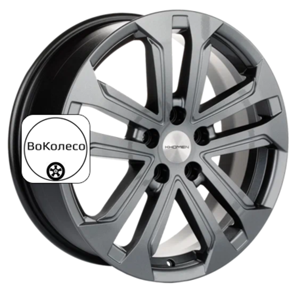 7x18/5x114,3 ET35 D60,1 KHW1803 (Changan/Geely/Lexus/Suzuki/Toyota) Gray Khomen Wheels