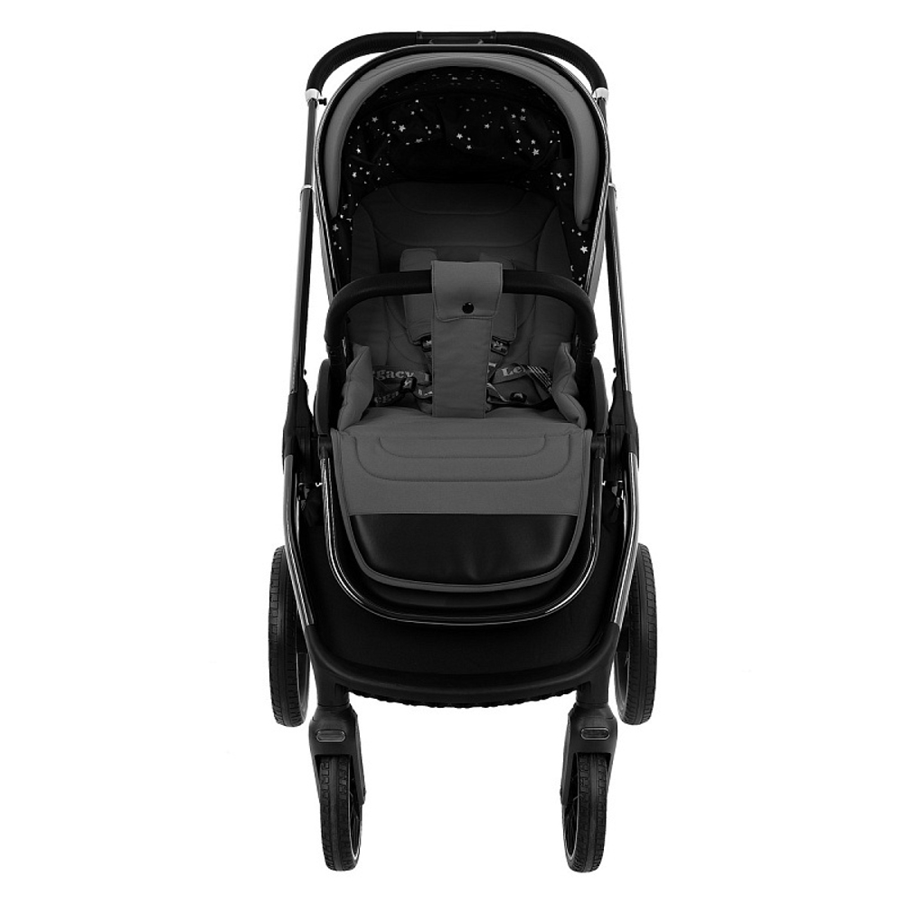 Pituso Коляска 2 в 1 Mayla Luxury Dark Grey