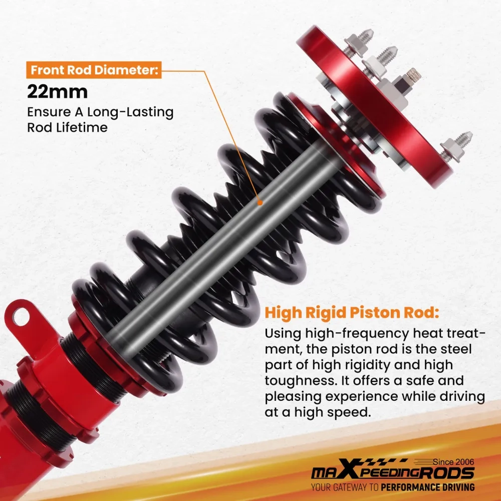 24 Way Coilovers Lowering Kit подходит для автомобиля BMW 5 Series RWD E39 97-03 525i 530i 528i 540i