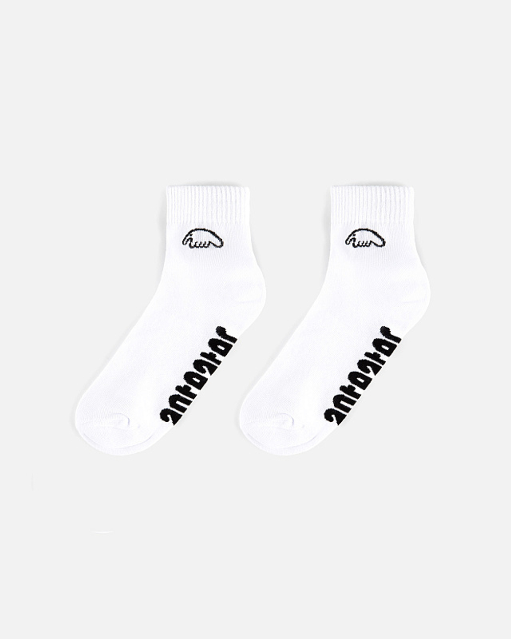 Носки короткие Anteater White-Logo
