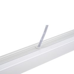 ULO-Q141 AL120-36W-NW SILVER Светильник светодиодный накладной ТМ Volpe. Белый свет. Цвет серебристый.
