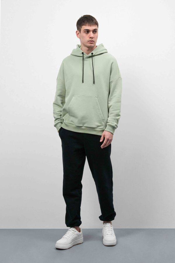 Худи №2 Мужская Оливковая - фото 3