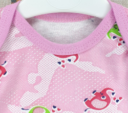 Боди Слоники 2 (розовый)