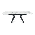 Стол раскладной Bridge (140+40+40), керамика глянцевая Ice Jade