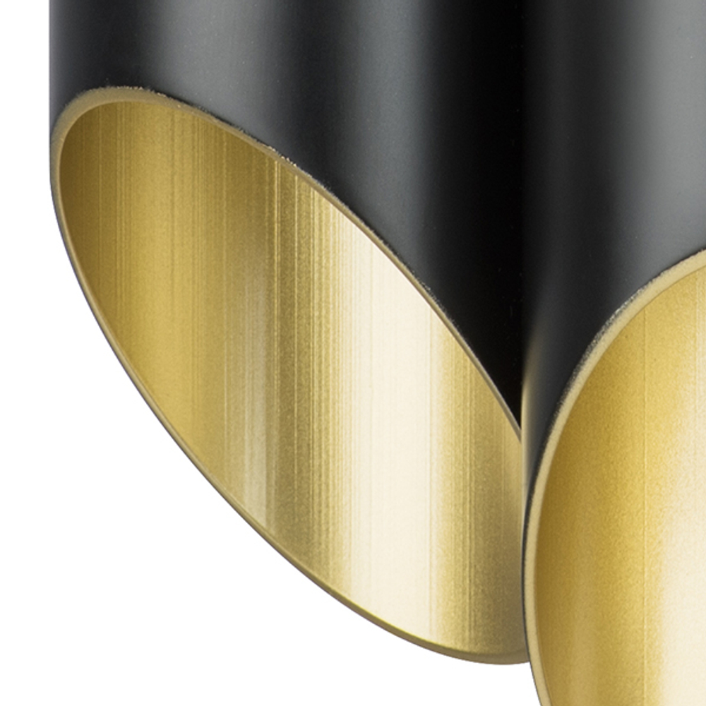 720667 Бра SIENA 6х40W G9 ЧЕРНЫЙ/ЗОЛОТО