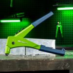 Заклепочник  250мм литой корпус , заклепки 2,4-3,2-4,0-4,8мм Сибртех 40545