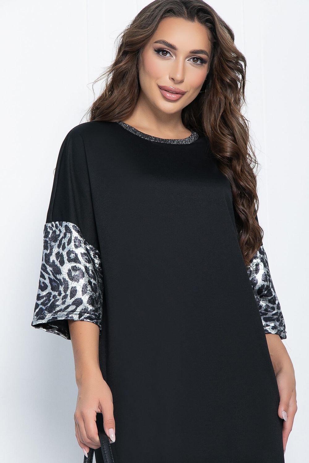 Платье Уютный шик (черное) П11148 LT Collection