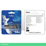 USB Flash-накопитель Netac U336 64Gb (NT03U336S-064G-30BK)