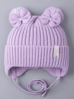 Шапка вязаная демисезонная для девочки