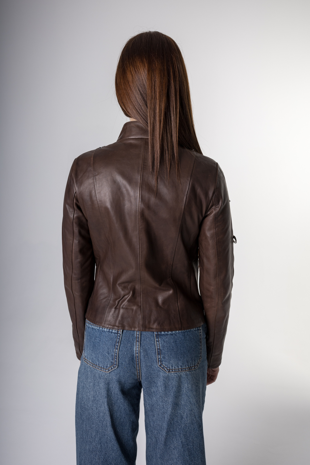 Косуха из натуральной кожи