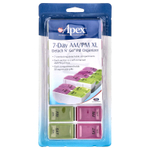 Apex, Detach N' Go™, органайзер для таблеток с учетом приема 2 раза в день, размер XL, 1 шт.