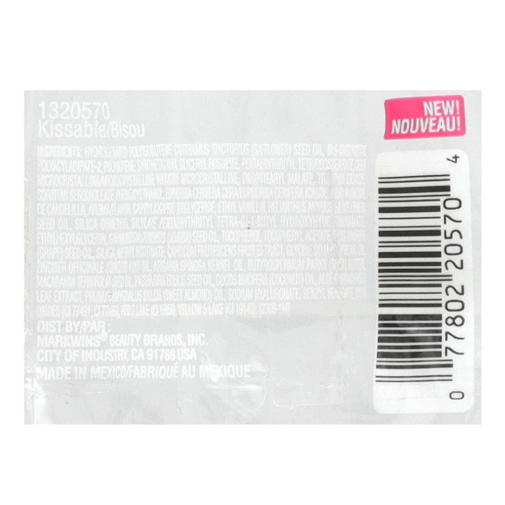 Black Radiance, бальзам для губ, 1320570 Kissable, 3,4 г (0,12 унции)