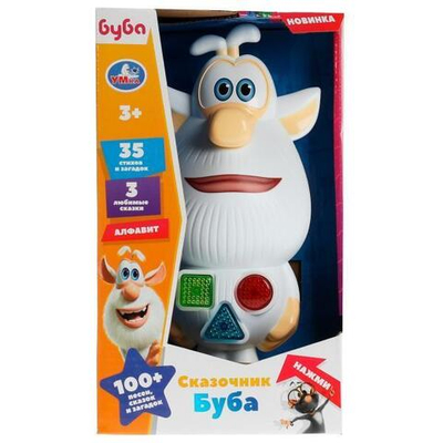 Сказочник "Буба" 100 песен, сказок и загадок, свет. HT1166-R (Умка)