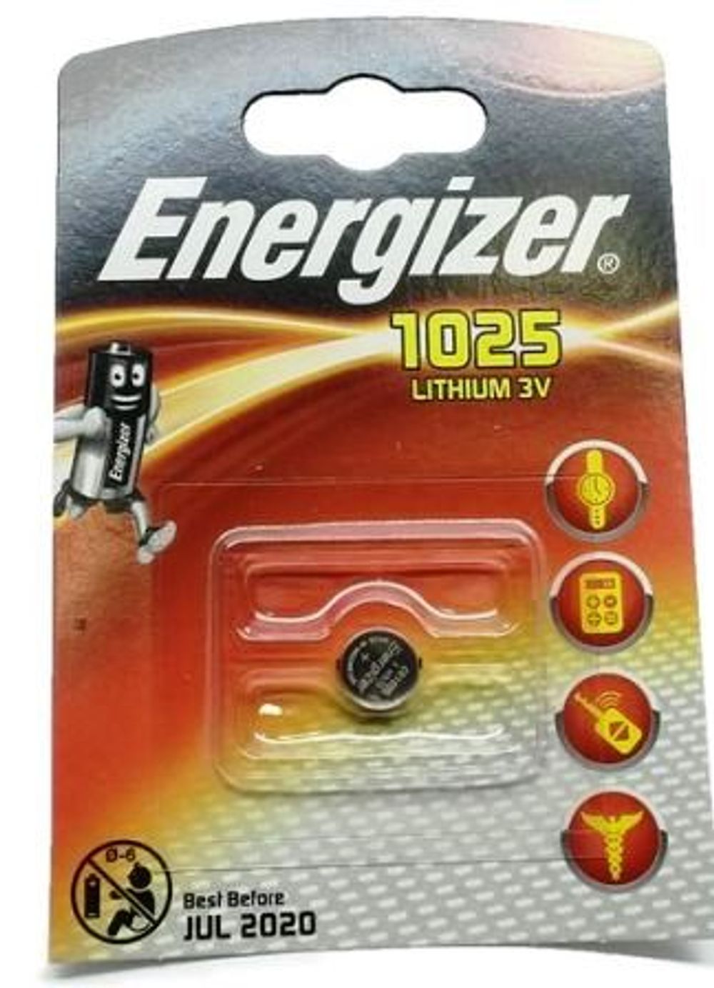 Элемент питания ENR CR1025 Lithium BL1 1/10