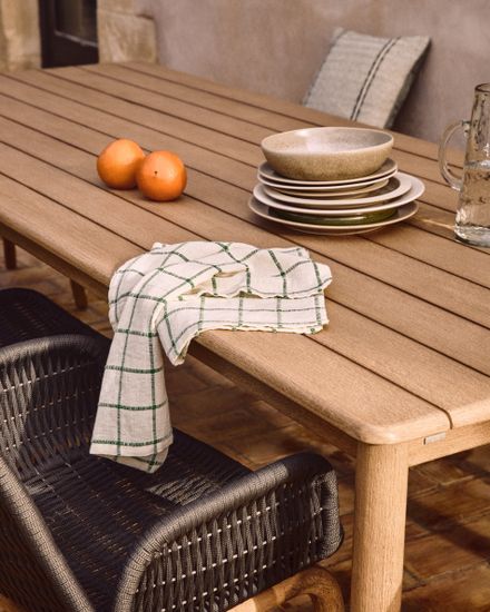 Уличный стол Sori из 100% массива акации, 240 x 100 см