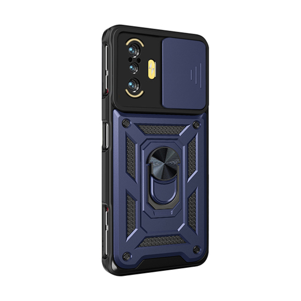 Чехол с кольцом Bumper Case для Xiaomi Poco F3 GT