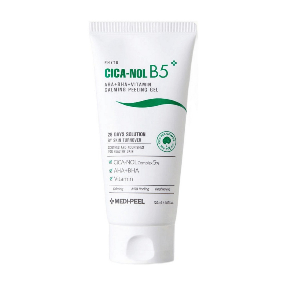 Пилинг-скатка с кислотами Medi-Peel Phyto Cica-Nol B5 AHA BHA Vitamin Calming Peeling Gel