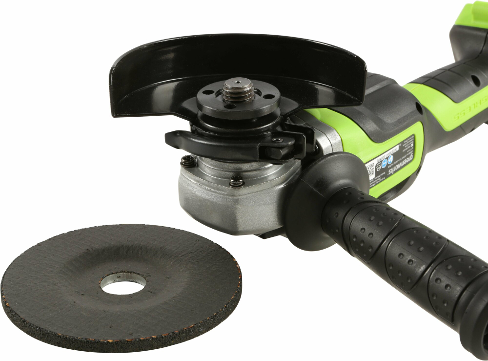 УШМ GREENWORKS GD24AGK2 в компл. с АКБ 2Ач. и ЗУ (3200207UA)