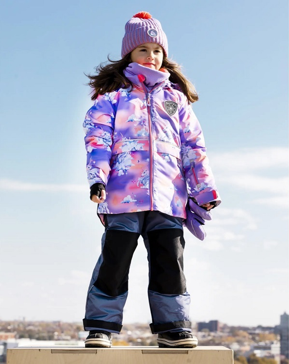 Купить комплект Deux par Deux для девочки зимний