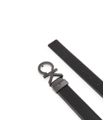 Кожаный ремень ADJ/REV CK METAL DIAGONAL 35MM Calvin Klein - черный(K50K510928)