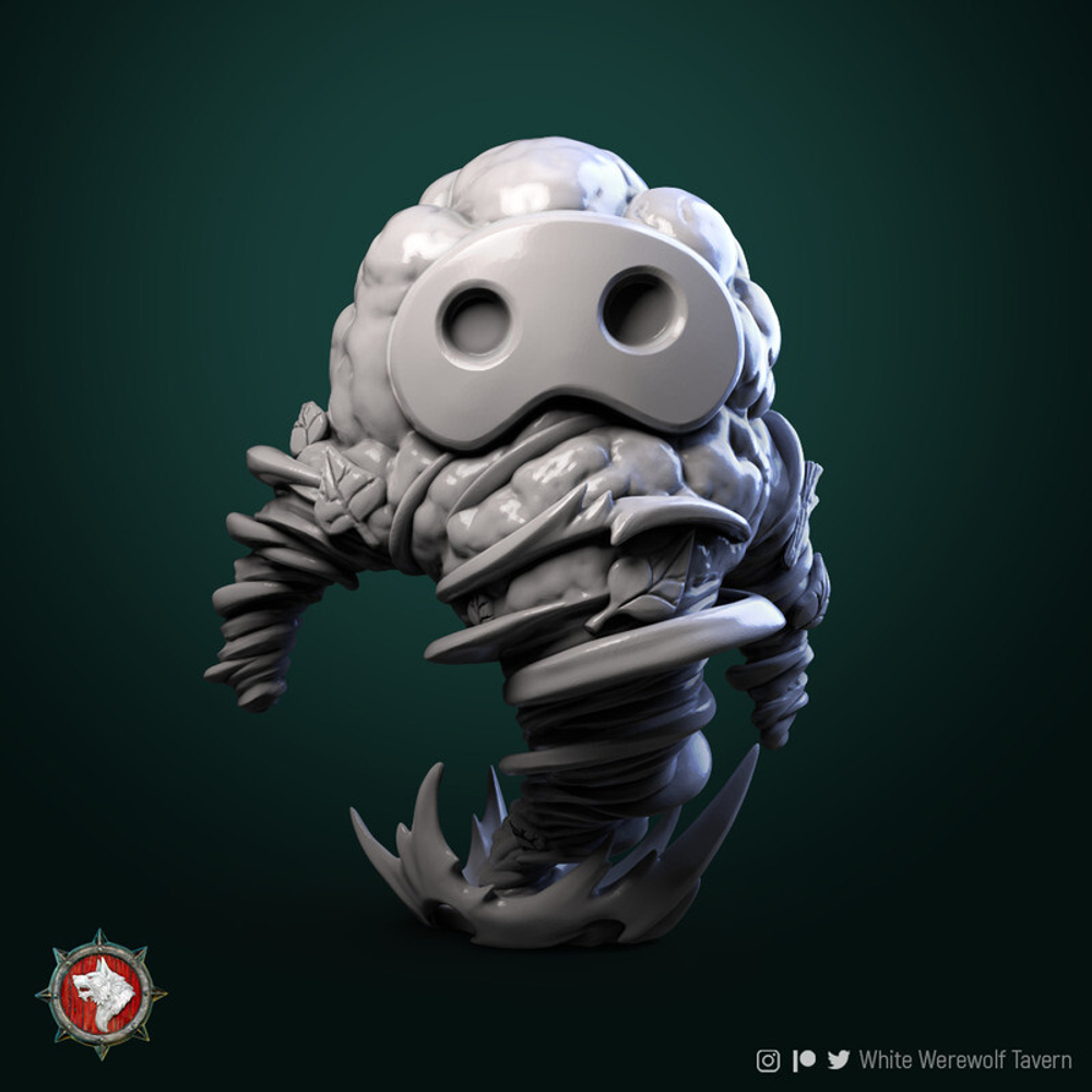 Воздушный элементаль монстр миниатюра для dnd, днд, pathfinder, фентези, Настольная игра, НРИ, Варгейм, РПГ