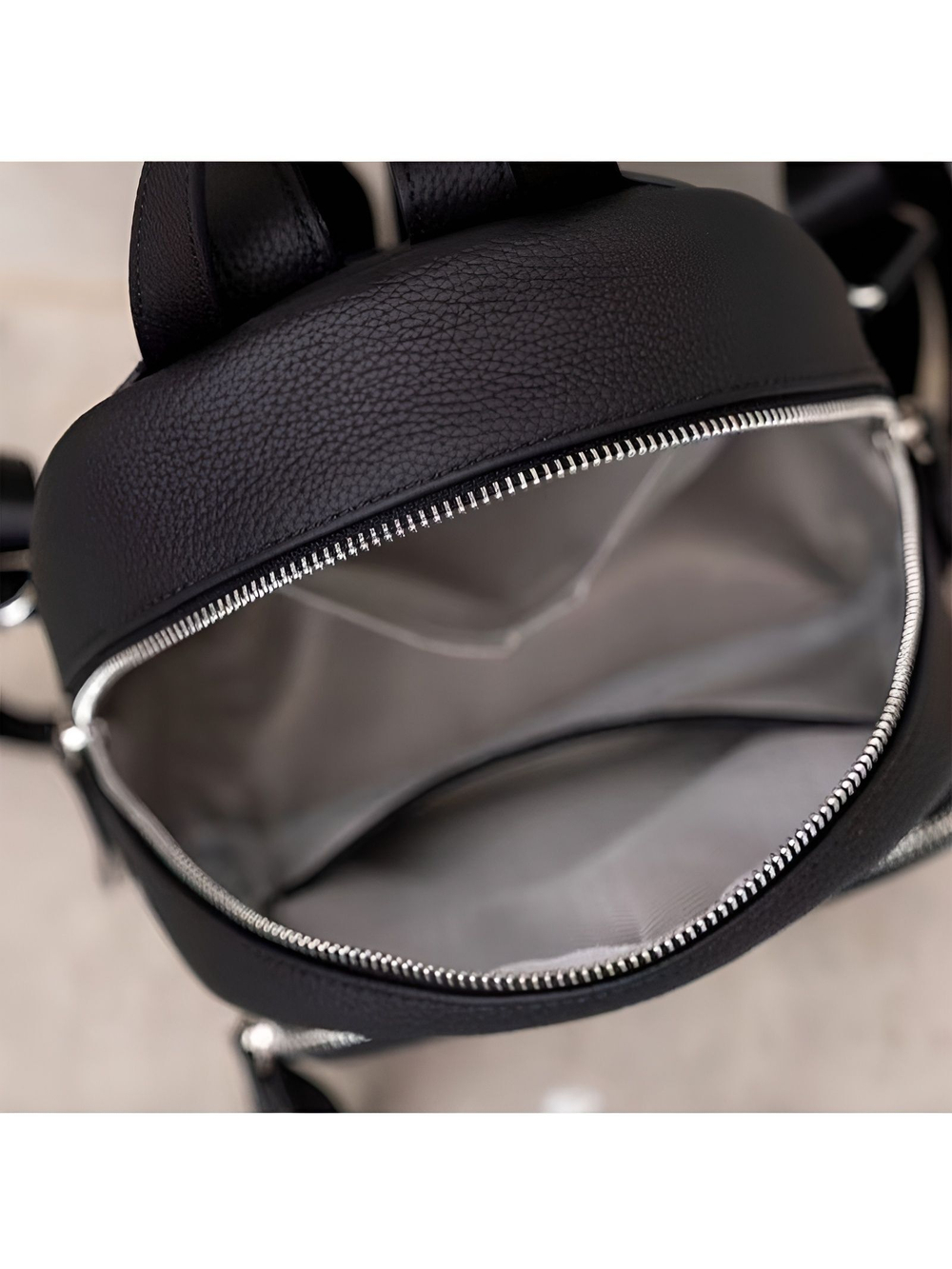 женский рюкзак из натуральной кожи