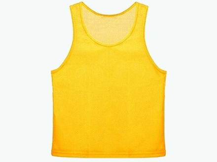 Манишка сетчатая. Цвет: жёлтый/лимонный. Размер М.