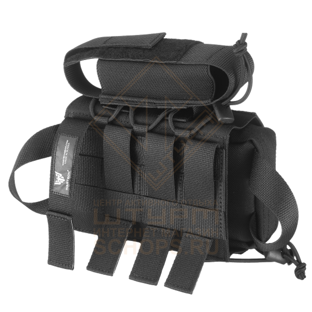Подсумок Wartech UP-107 Dreem под аптечку вытяжной, Black