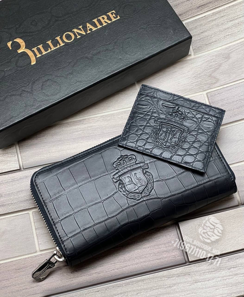 Портмоне Billionaire из кожи крокодила