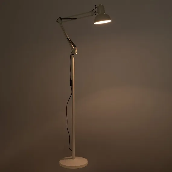 Торшер напольный 930 &quot;Валли, белый&quot; 220V E27 40W 165х28х28 см