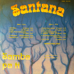 Виниловая пластинка Santana – Samba Pa Ti ( Мелодия) LP