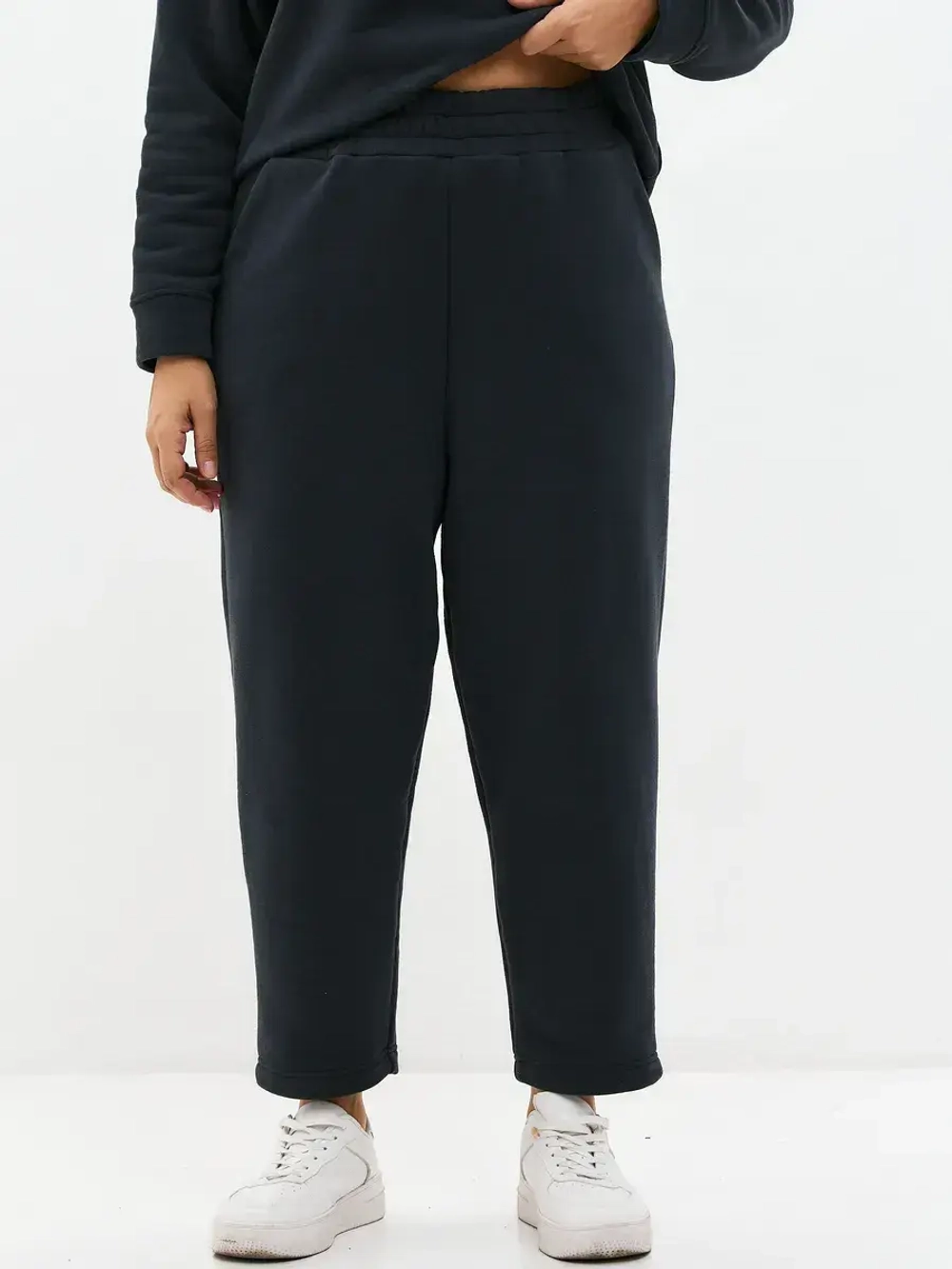 Брюки утепленные бананы с микроначесом