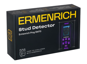 Детектор скрытой проводки Ermenrich Ping SM70, фиолетовый
