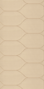 Керамогранит Lavelly Hexagon Relief бежевый матовый 1200х600х8,5 мм (2 шт.=1,44 кв.м)