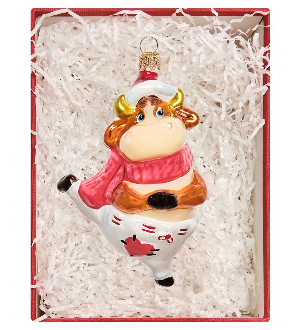 БФ-915 Фигурка подвесная «Бык на седьмом небе от счастья»