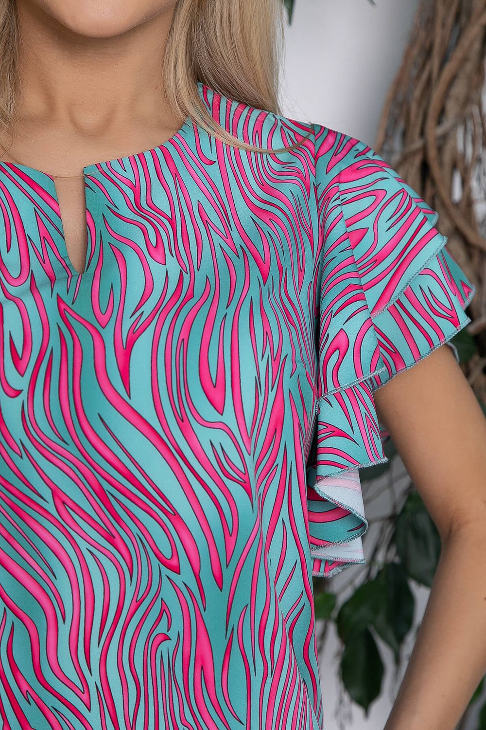 Блуза Рия (мята) Б10573 LT Collection