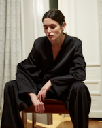 Жакет из шелка и вискозы Берберри черный