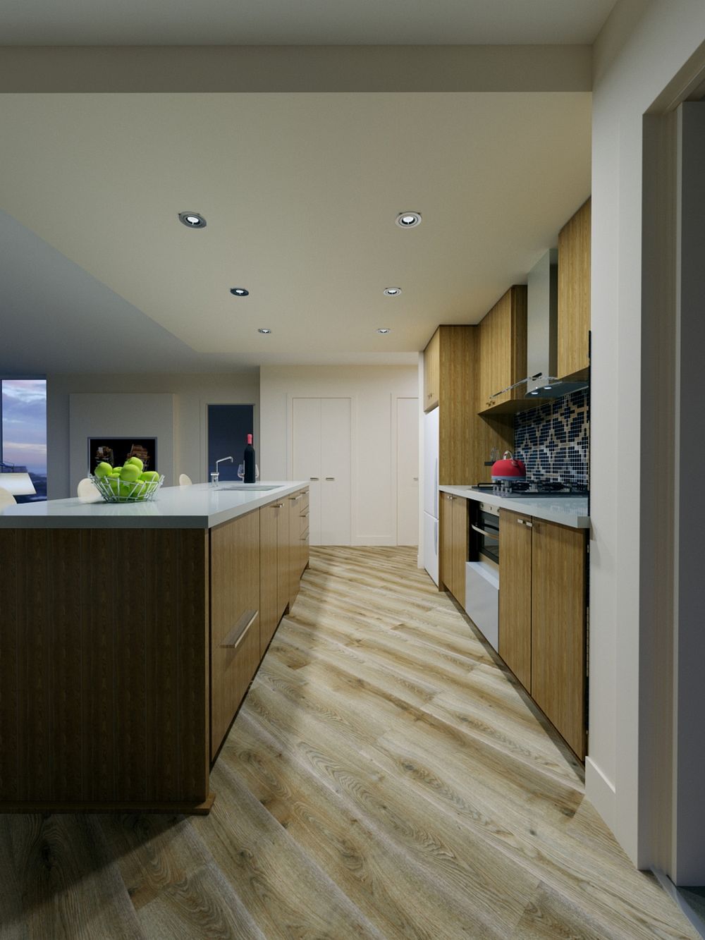 Виниловый пол FineFloor Light FF-1334 Дуб Мидфилд