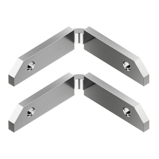 A641305V КОННЕКТОР УГЛОВОЙ ВЕРТИКАЛЬНЫЙ ДЛЯ ПРОФИЛЕЙ ПОД НАТЯЖНОЙ ПОТОЛОК