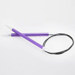 Спицы круговые Zing, 8мм/80см, KnitPro,(47136)