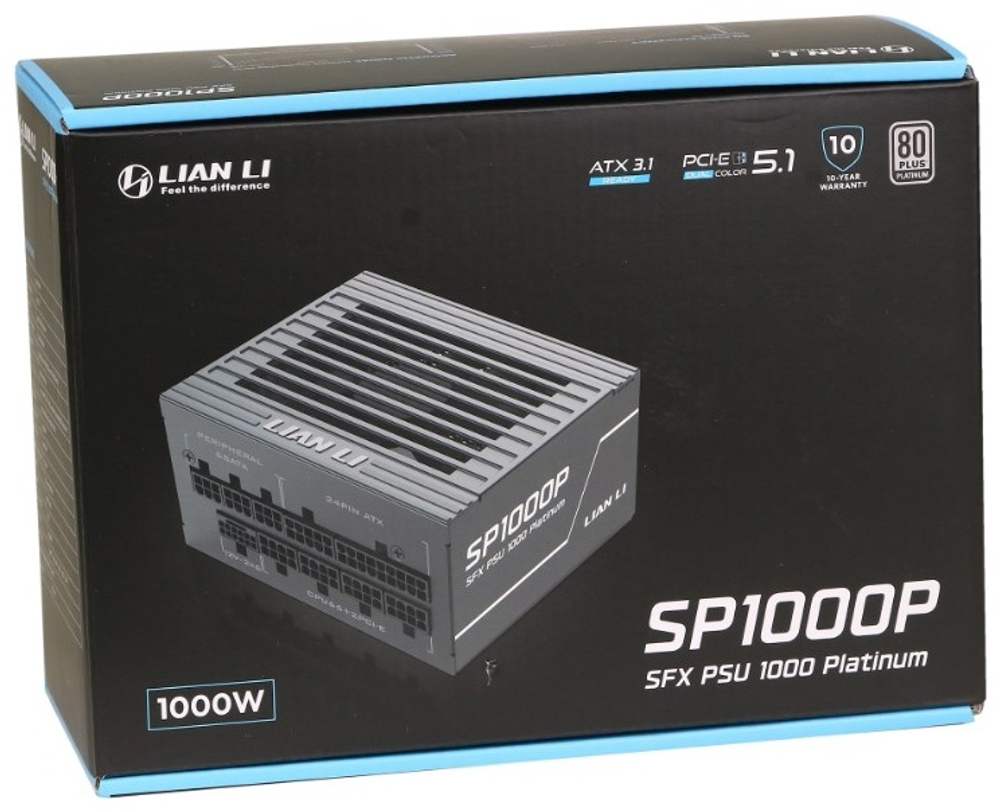 Блок питания LIAN LI SFX1000P (G9P.SP1000P.B000.EU) 1000 Вт