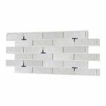 Клинкерная термопанель ППС Керамин Юта 1 Светло-серый 1020х455 мм