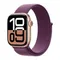 Часы Apple Watch Series 10 42mm Rose Gold Aluminium Case, Sport Loop (Plum)