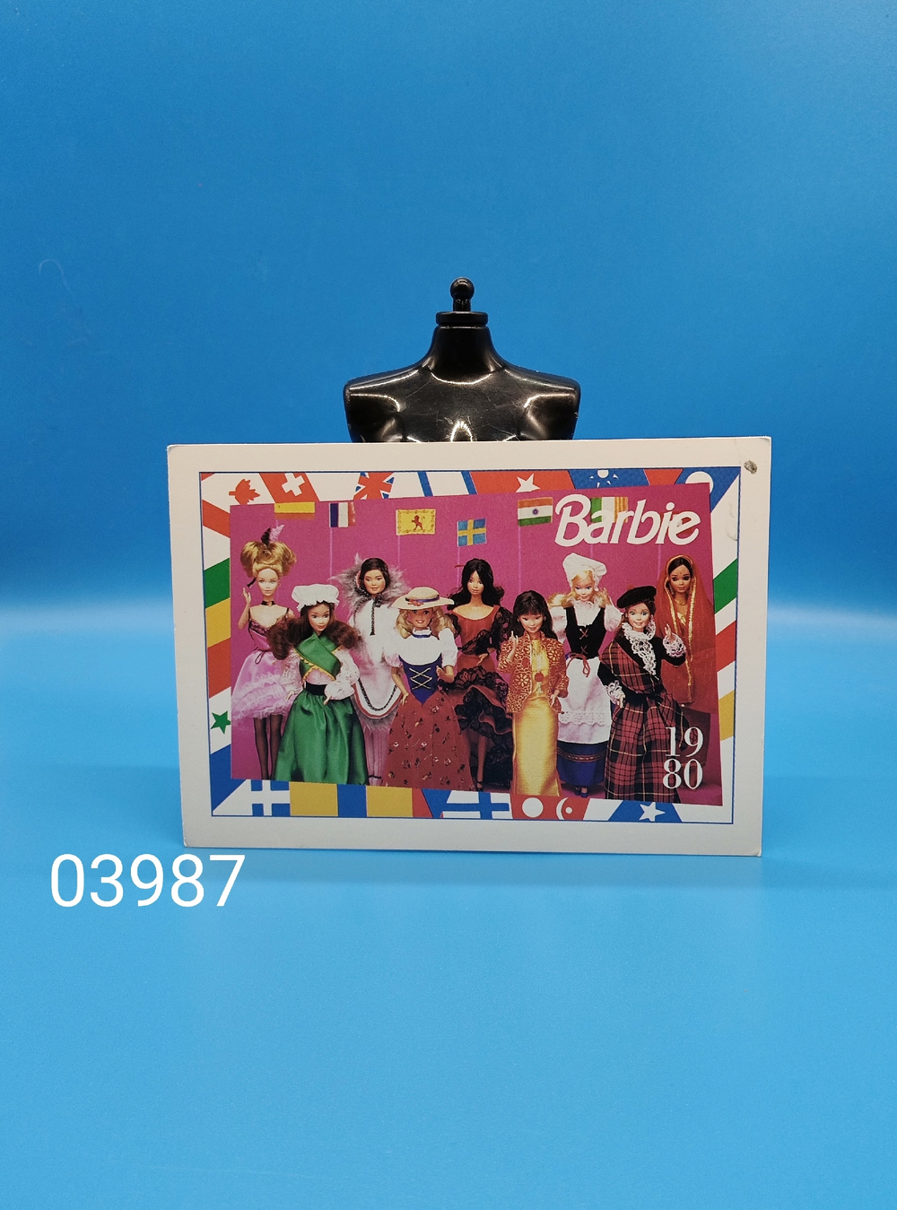 Аксессуар винтажная карточка Барби 90х 03987