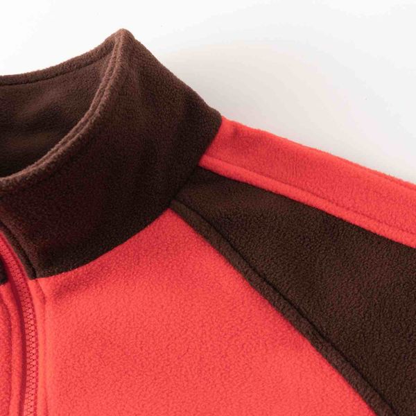 Толстовка Turbo fleece оранжевый / коричневый - фото 5