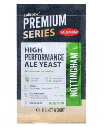 Пивные дрожжи Lallemand "Nottingham High Performance Ale", 11 г