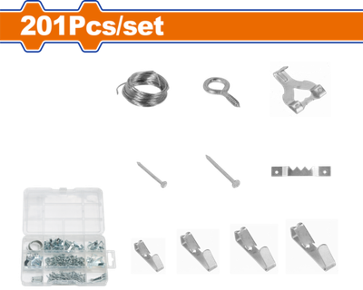 Комплект вешалок для картин из 201 шт.