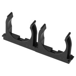 Крепеж-клипса ЭРА CLIP-50-B-MP для трубы прямой монтаж черная d50мм 25шт